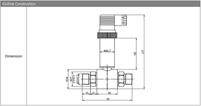 Liquid Pressure Difference Calculation Transmitter